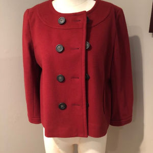 JCrew 3/4 sleeve wool jacket